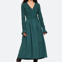 Casey Emerald Dress