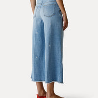 Flower Power Denim Trouser