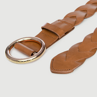 Braided O Ring Wrap Belt