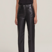 90's Leather Pinch Waist