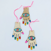 Rainbow Hand Ornament