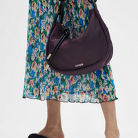 Georgette Azure Midi Dress