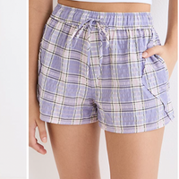 Mini Seersucker Shorts