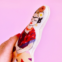 Frida Terra Baby Rattle