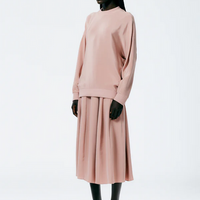 4-Ply Silk Cocoon Sweatshirt