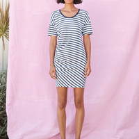 Striped T-Shirt Dress