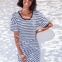 Striped T-Shirt Dress