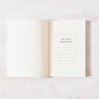 My Best Memories Journal