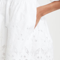 Off Shoulder Broderie Tunic