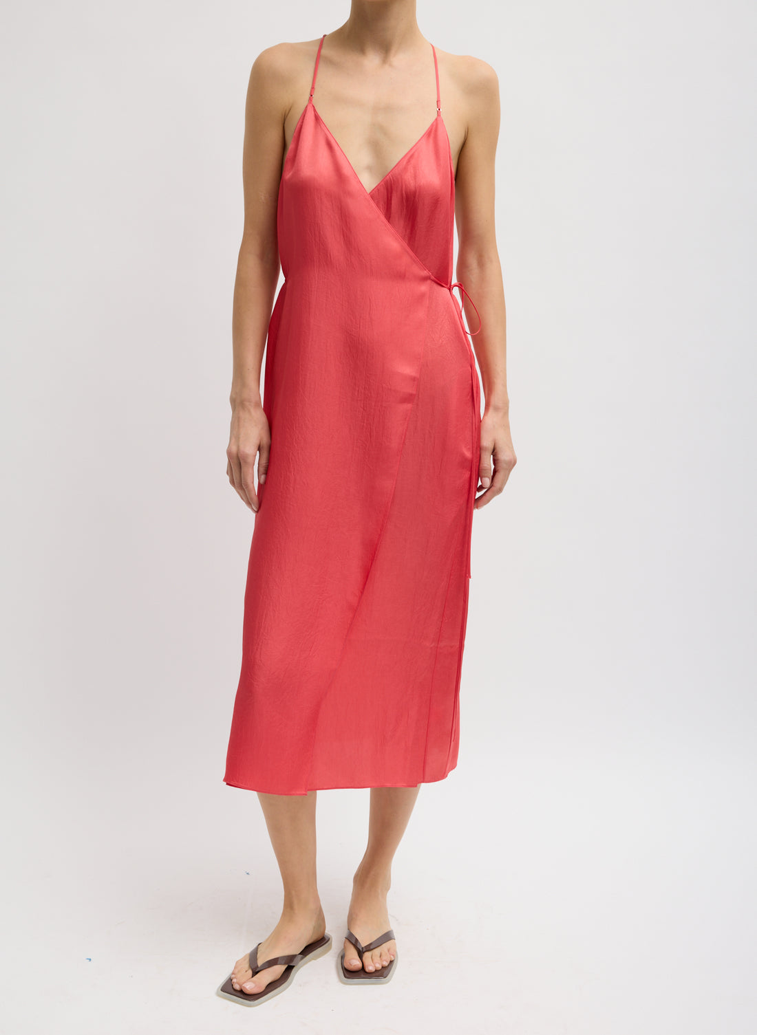 Summer Wrap Slip Dress