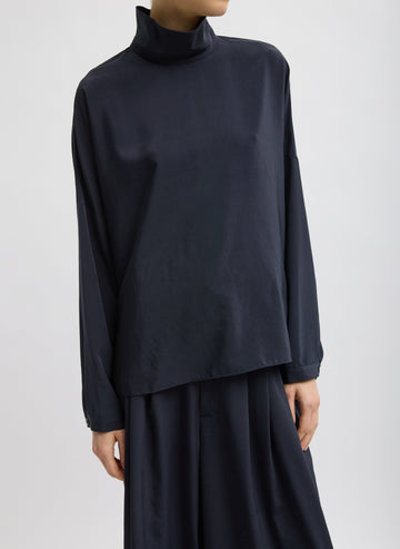 Dolman Sleeve Funnel Neck