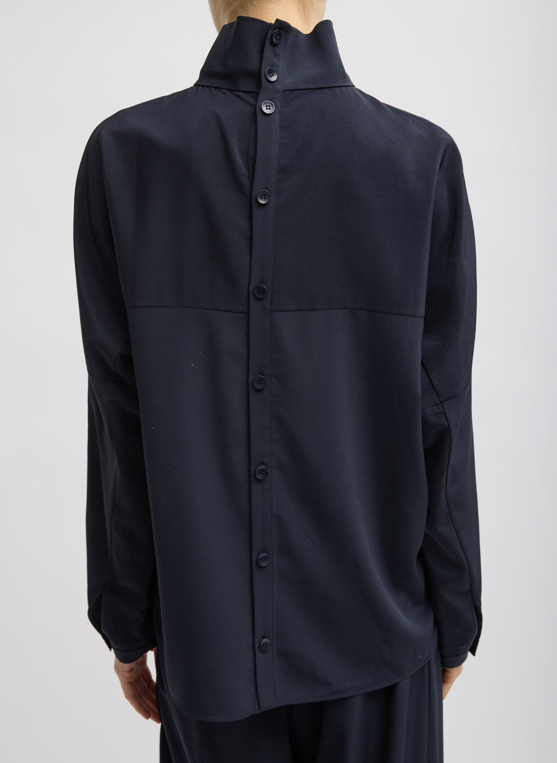 Dolman Sleeve Funnel Neck