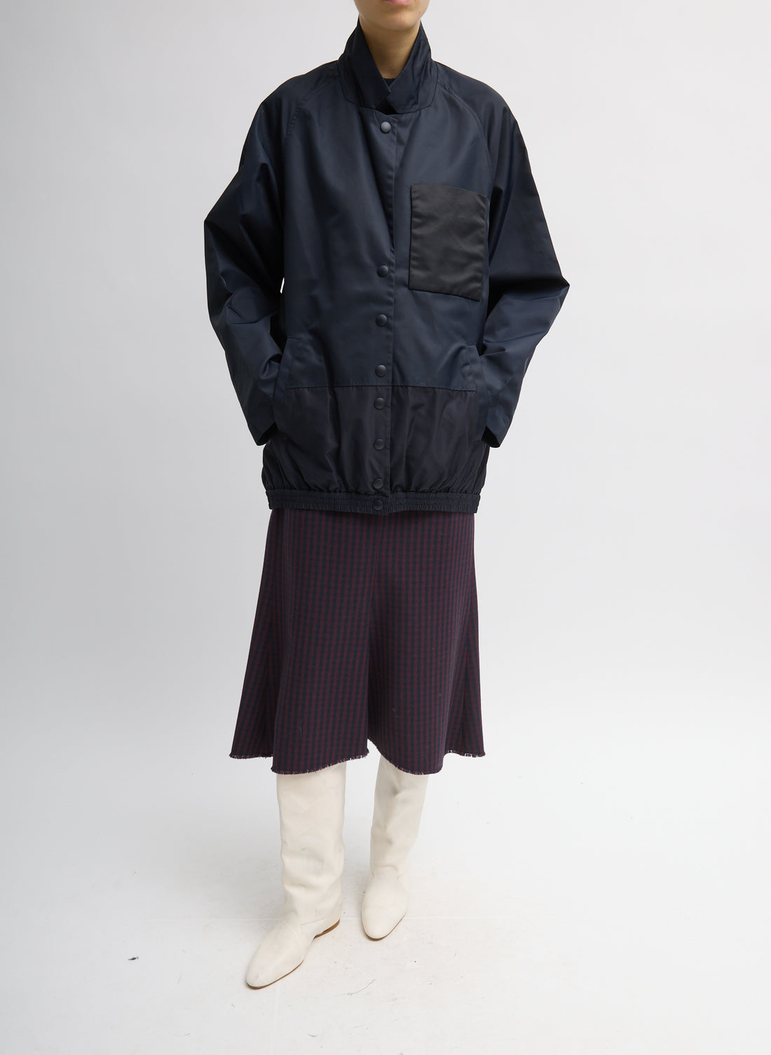 Eco Nylon Bomber Blazer