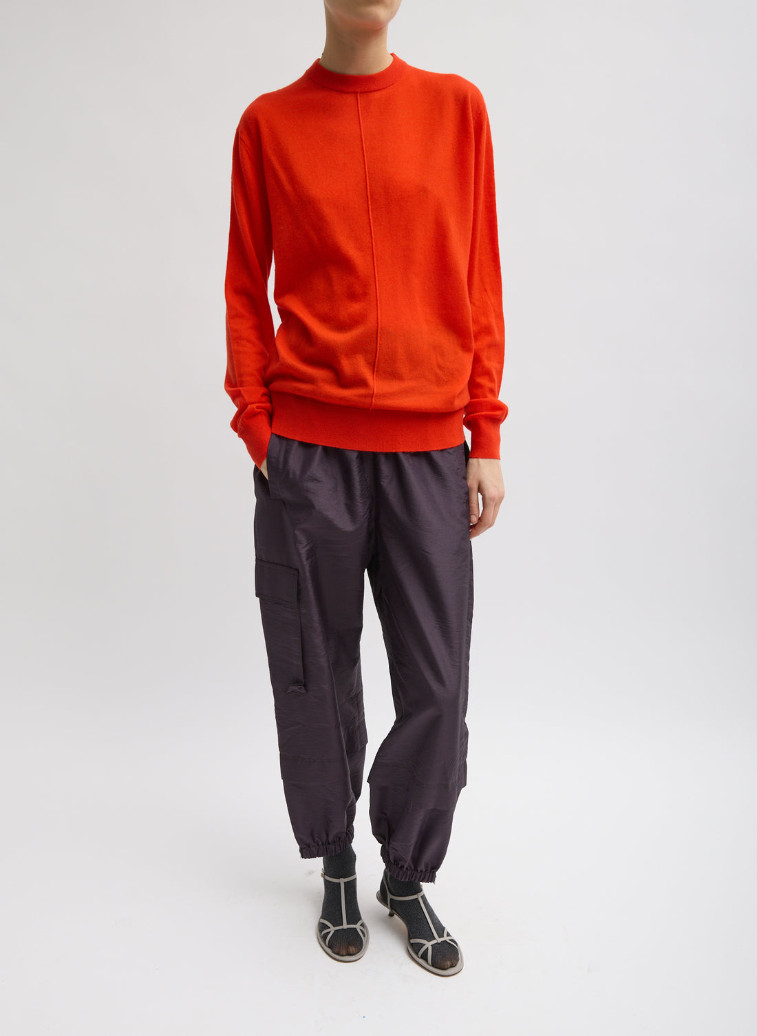 Skinlike Crewneck Pullover