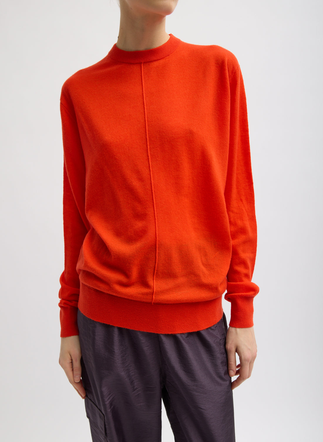 Skinlike Crewneck Pullover