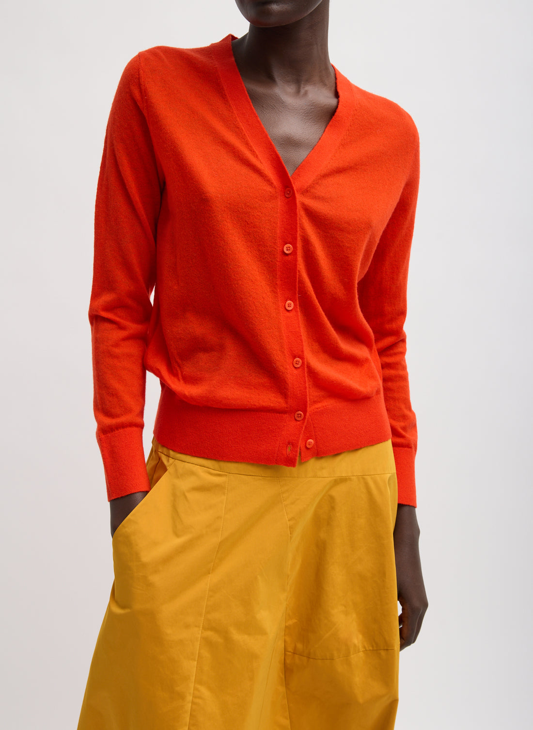 Skinlike Shrunken Cardigan