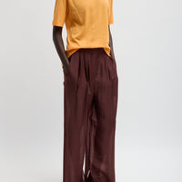 Sheer Knit Mock Unisex Tee