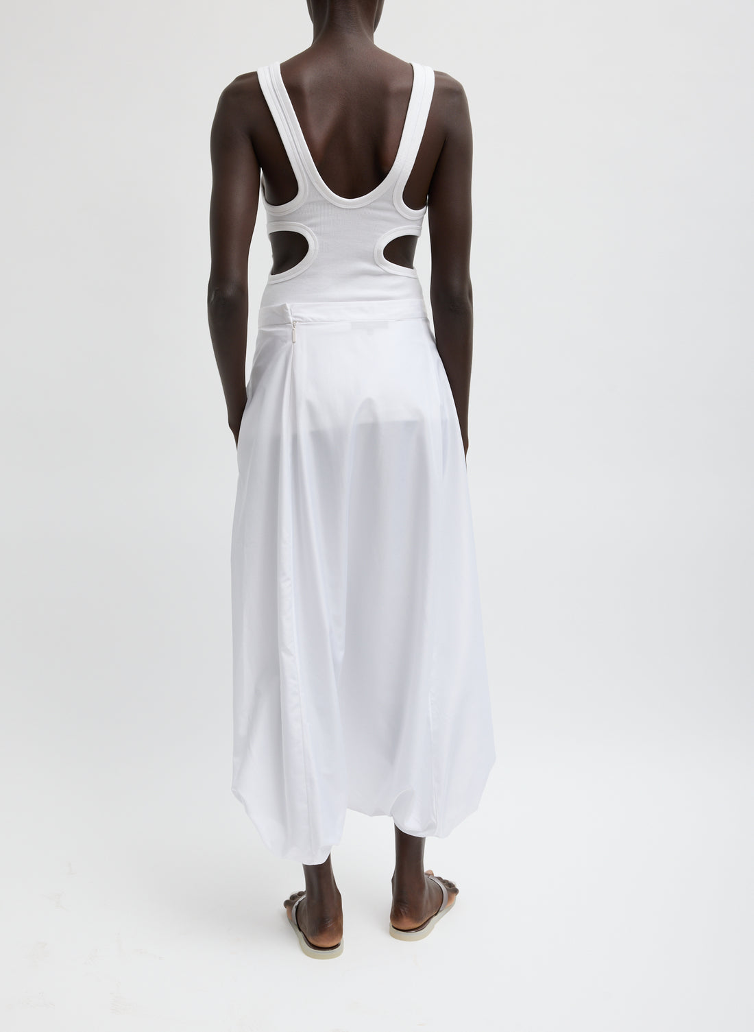 Summer Nylon Jalousie Skirt