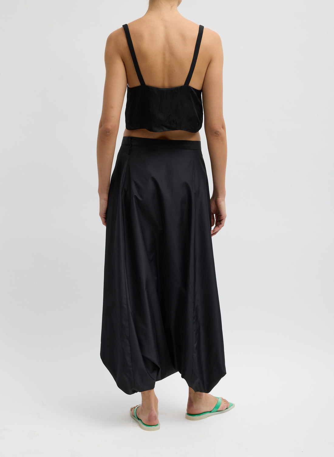 Summer Acetate Crinkle Tank