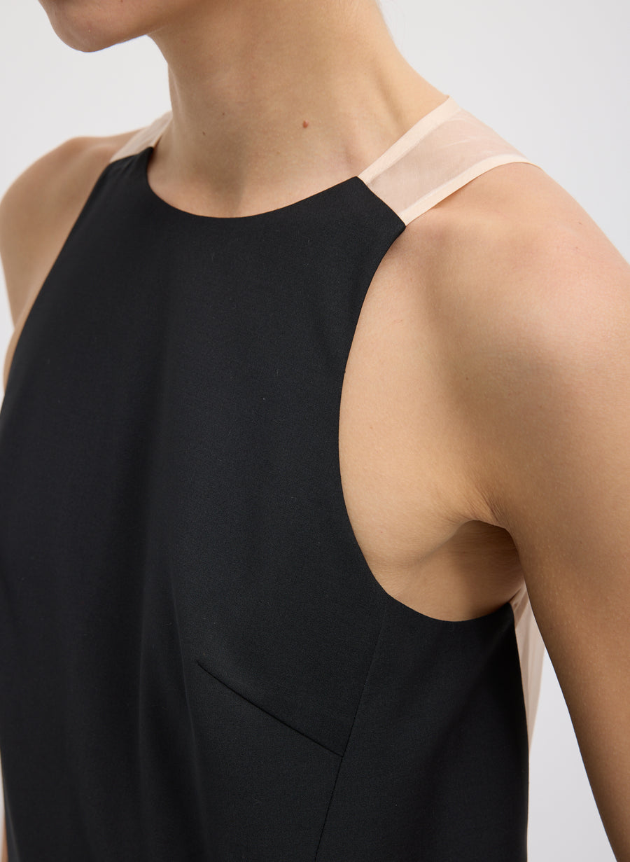 Recycled Tropical Wool Jumpsuit