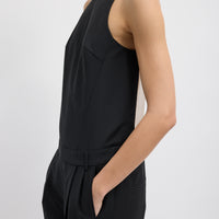 Recycled Tropical Wool Jumpsuit