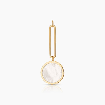 Odeon MOP Drop Charm