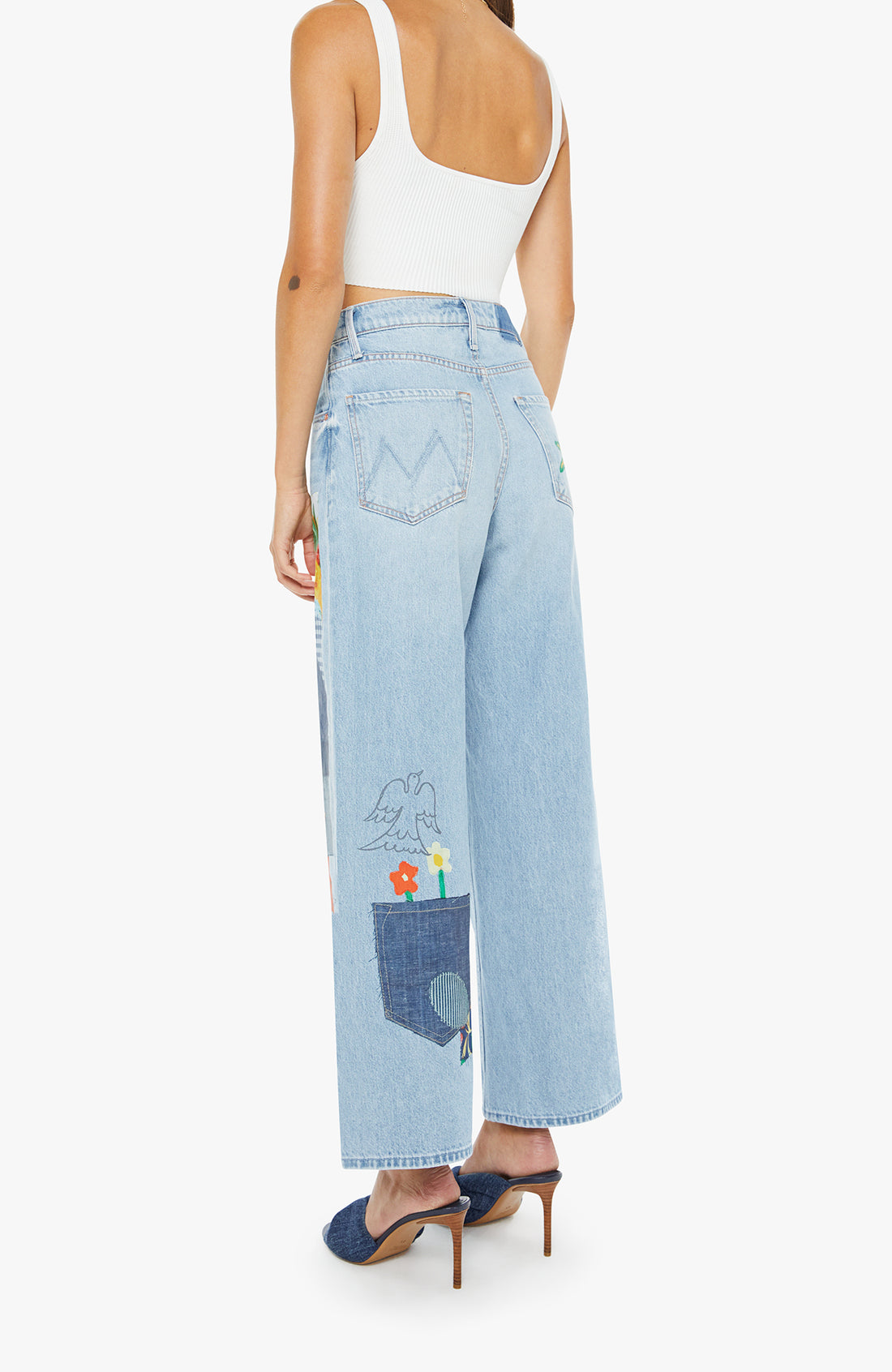 The High Waisted Spinner Flood