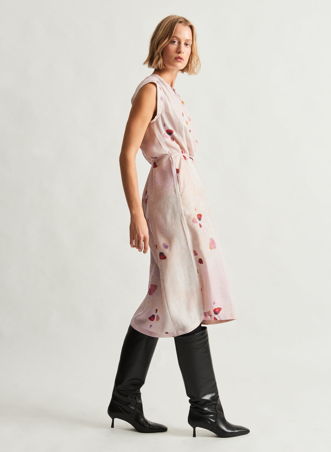 Zarie Pink Petal Dress