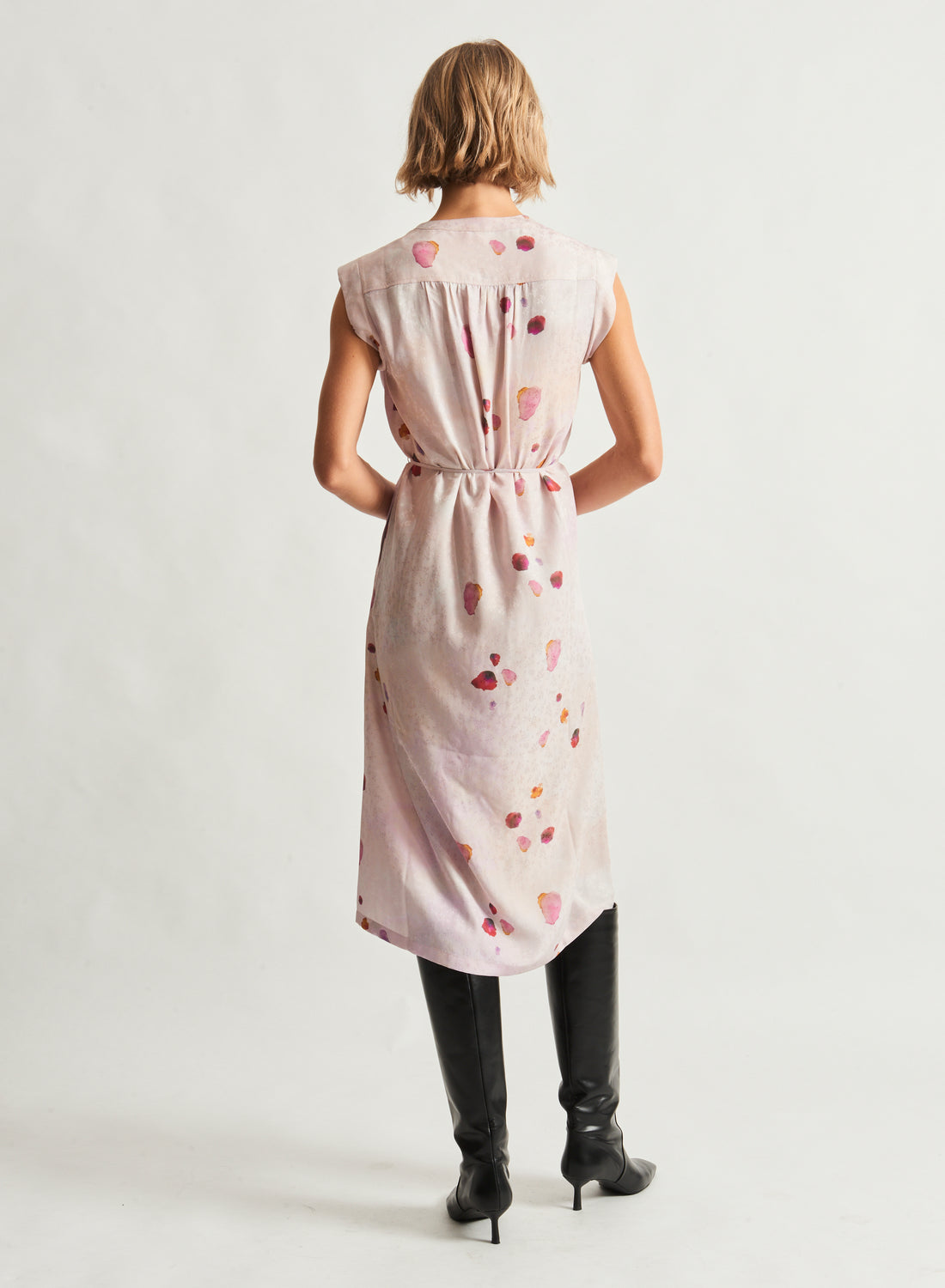 Zarie Pink Petal Dress