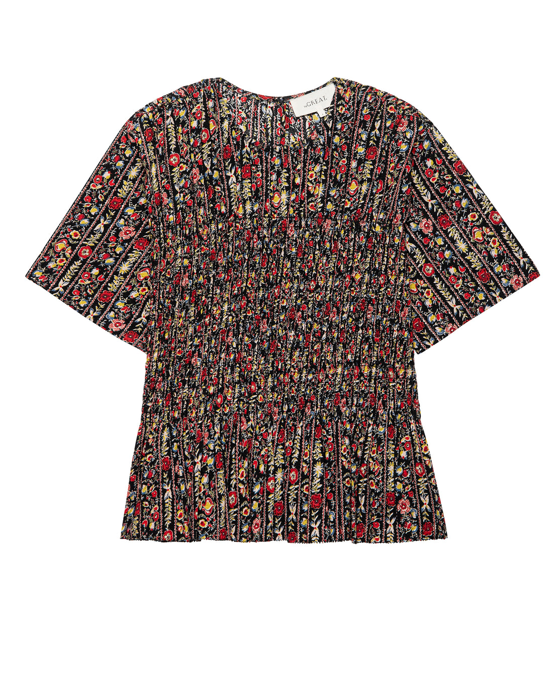 The Smocked Flounce Top