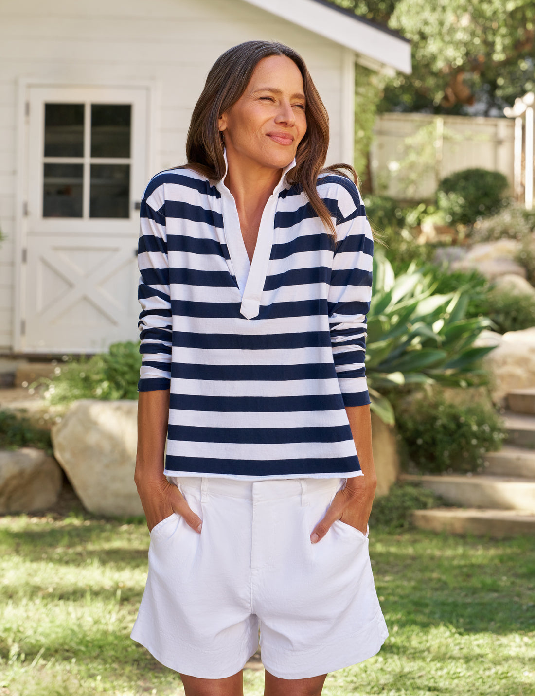 Patrick Nautical Stripe Henley