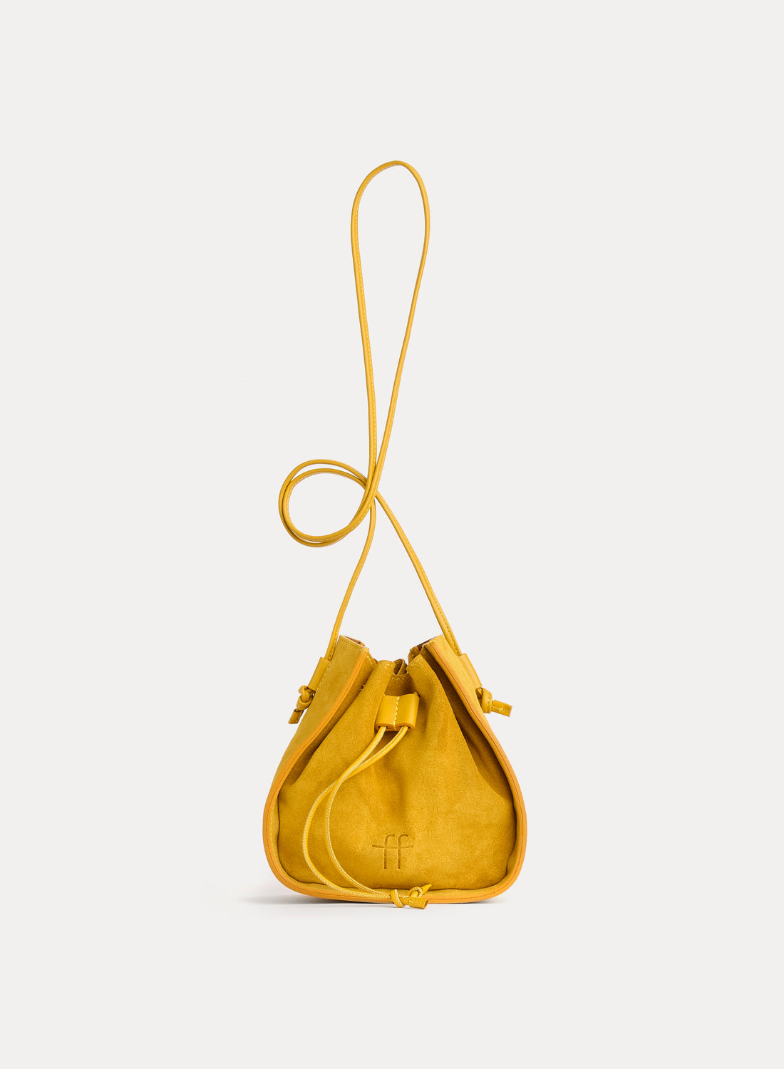 Suede Bucket Bag