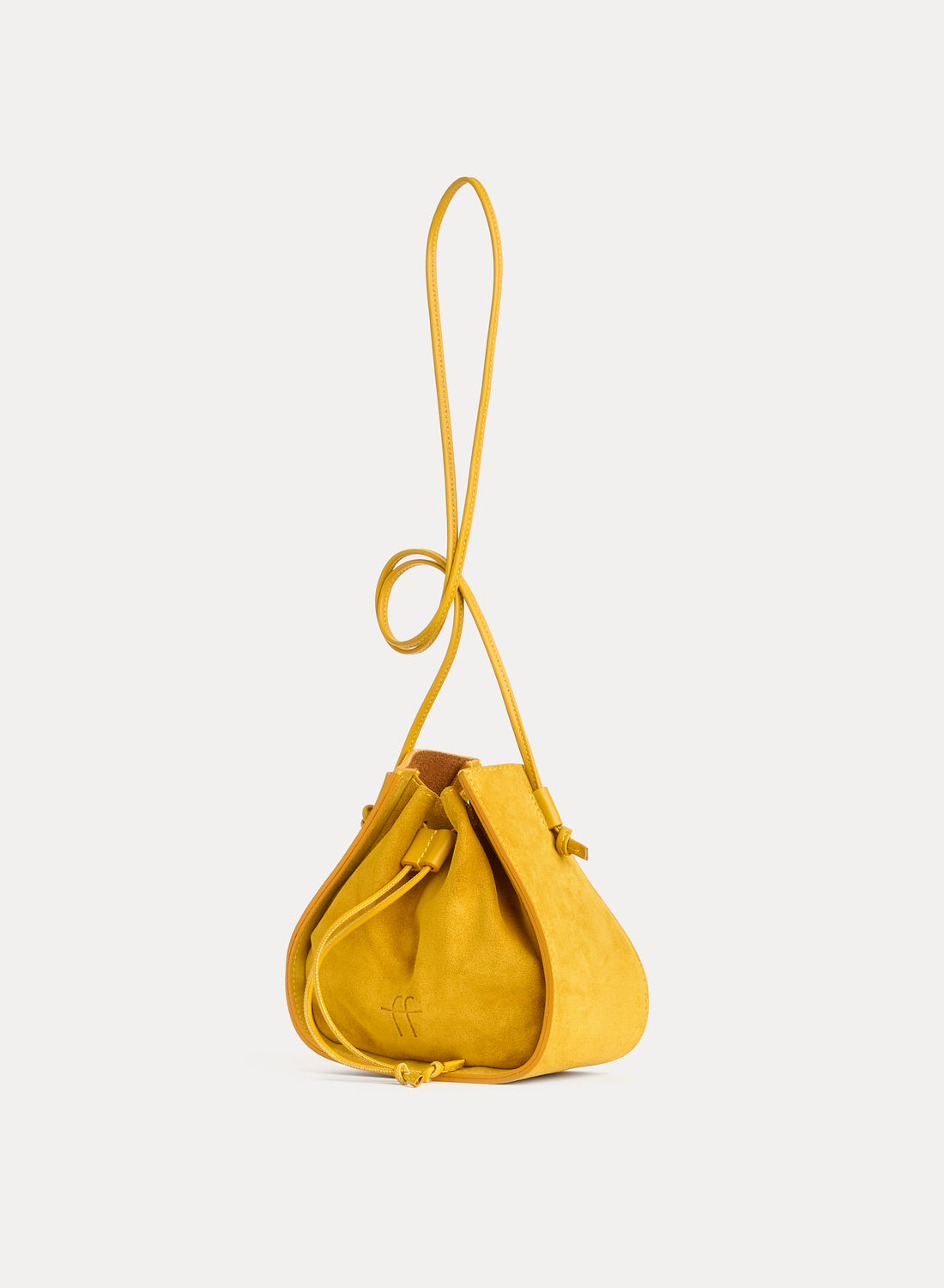 Suede Bucket Bag