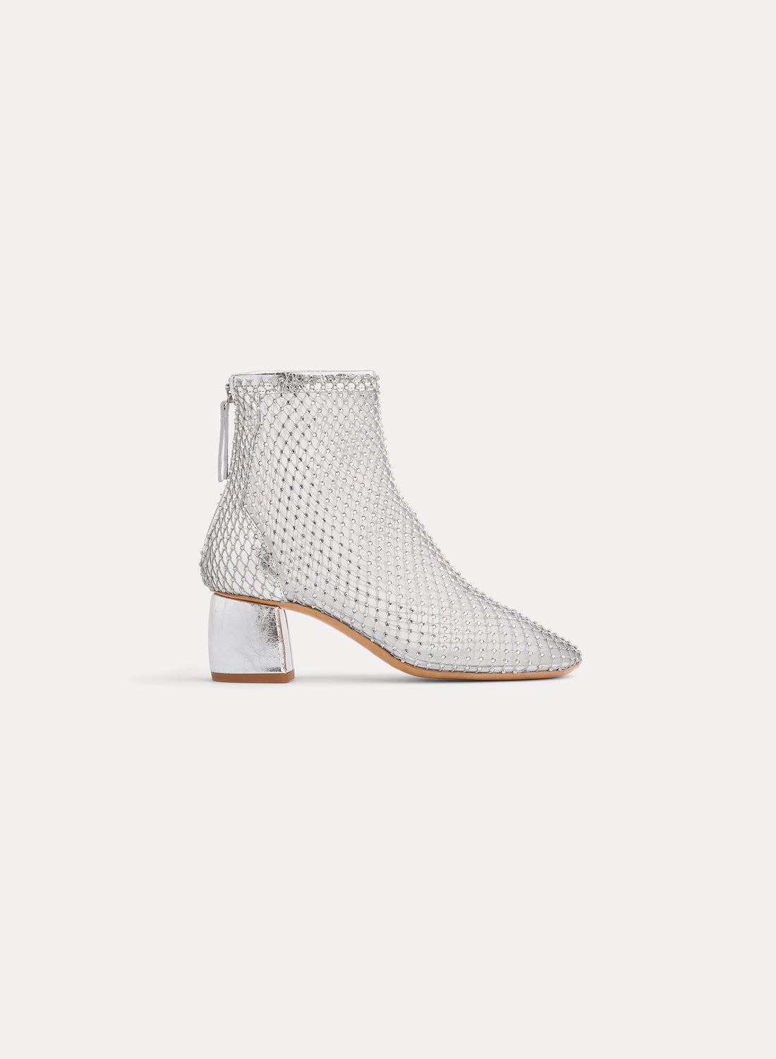 Strass Mesh Ankle Boot