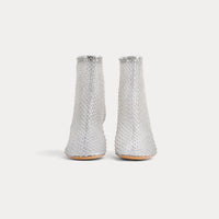 Strass Mesh Ankle Boot