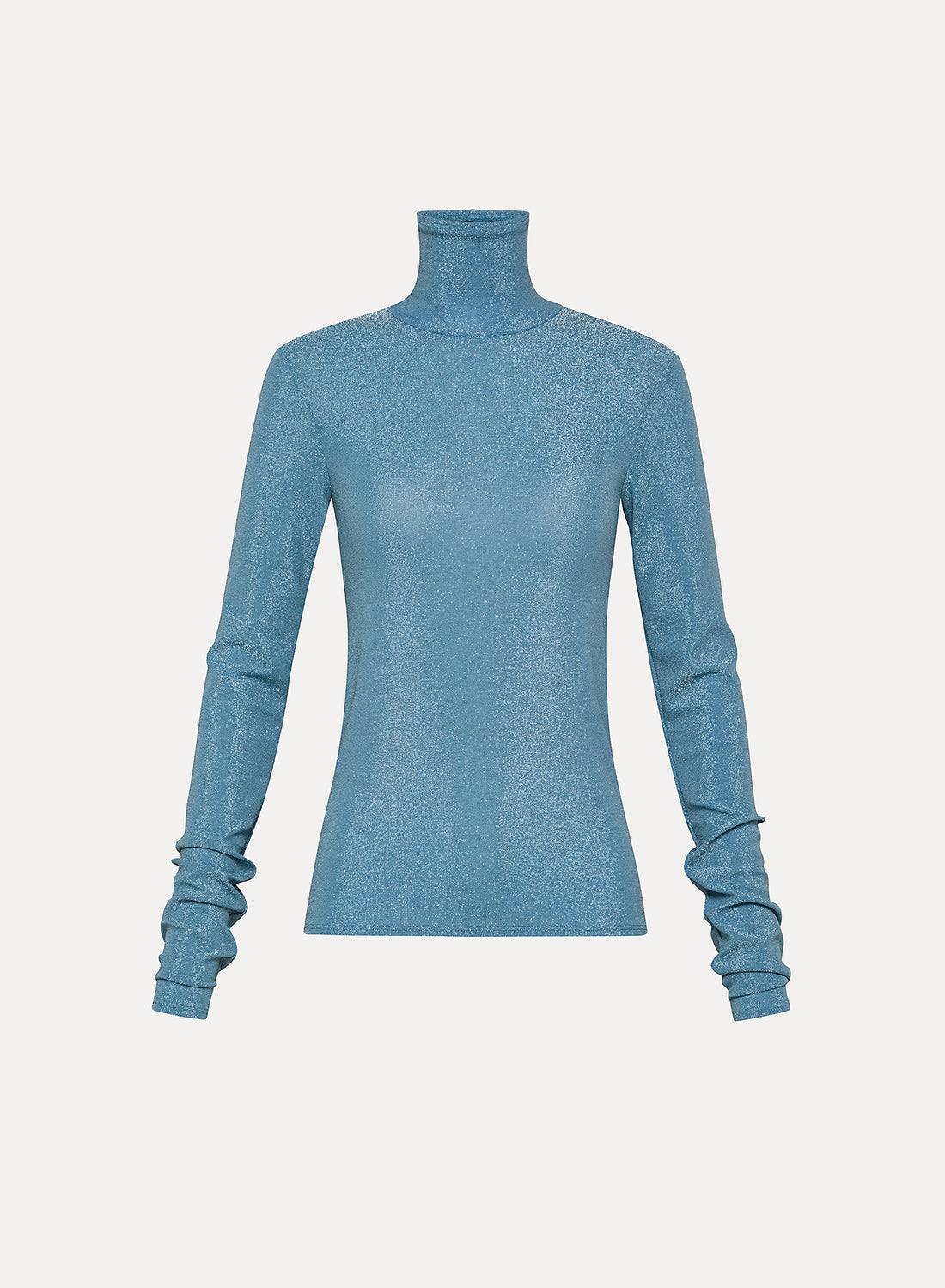 Lurex Turtleneck T-shirt