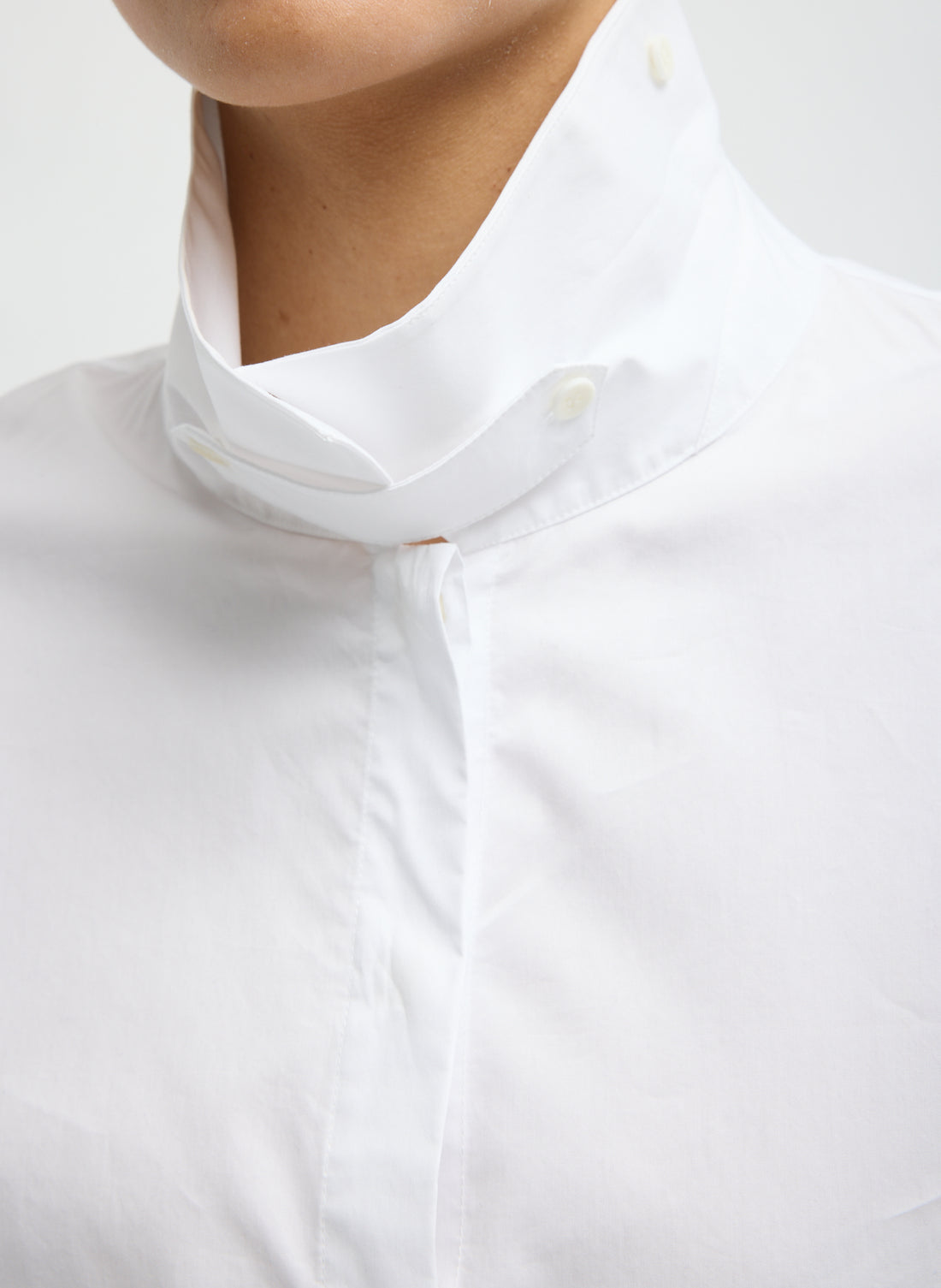 Eco Poplin Easy Flap Detail Shirt