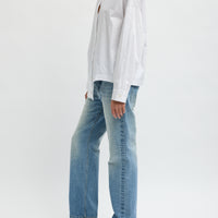 Eco Poplin Easy Flap Detail Shirt