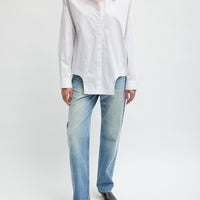 Eco Poplin Easy Flap Detail Shirt