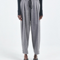 Barrel Leg Drawstring Trouser