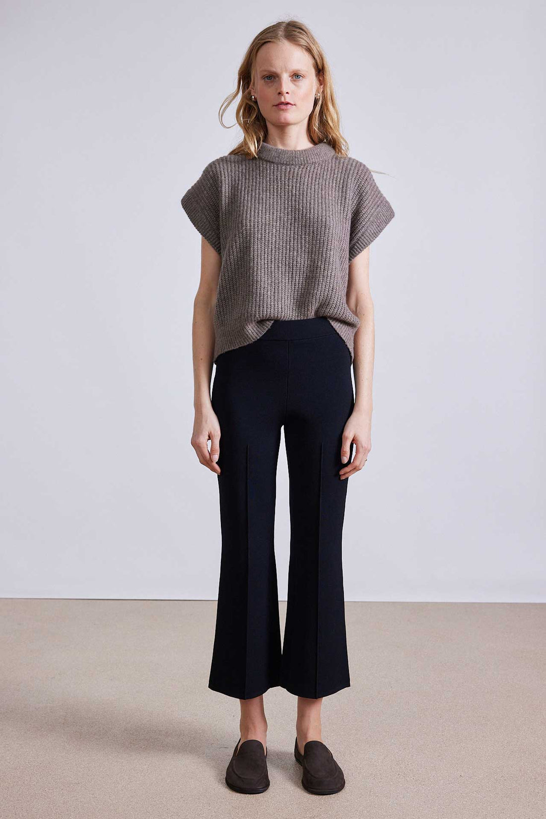 Rene Pull On Pant Black