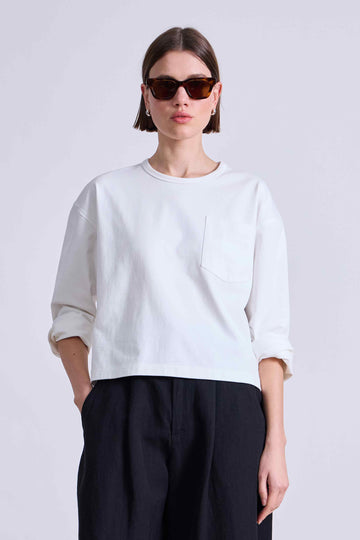 Boxy Tee White