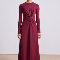 Volta Dress Black Cherry