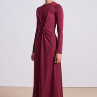 Volta Dress Black Cherry