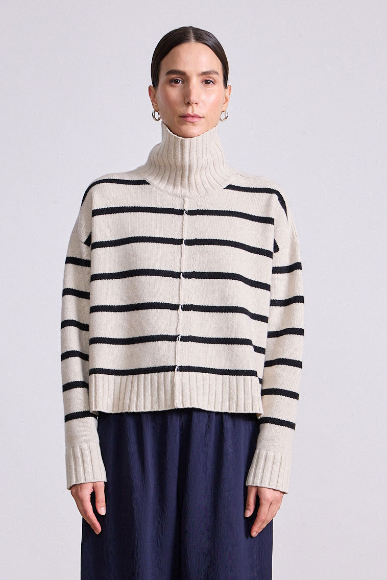 Ari Cropped Turtleneck