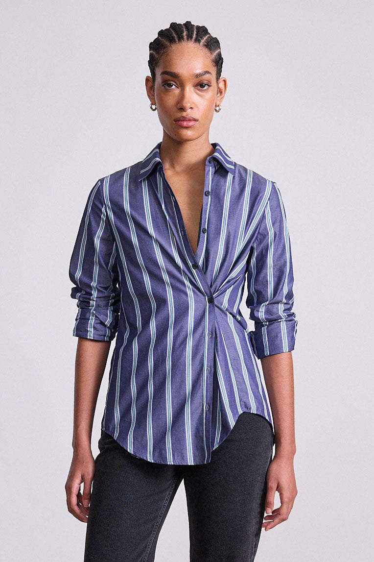 Sodi Wrap Button Up