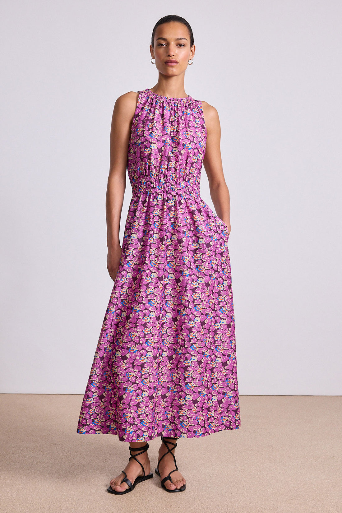 Bali Peony Dress