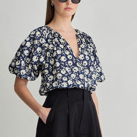 Nele Lantern Sleeve Top