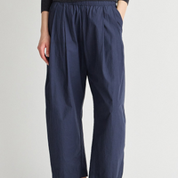 Sea Pleat Pant Navy