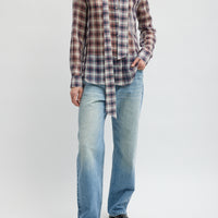 Removable Tie Silk Cotton Top